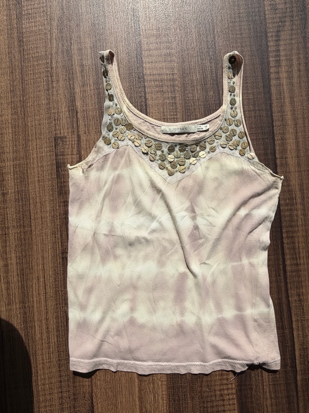 Y2K Coin-Embellished Tank